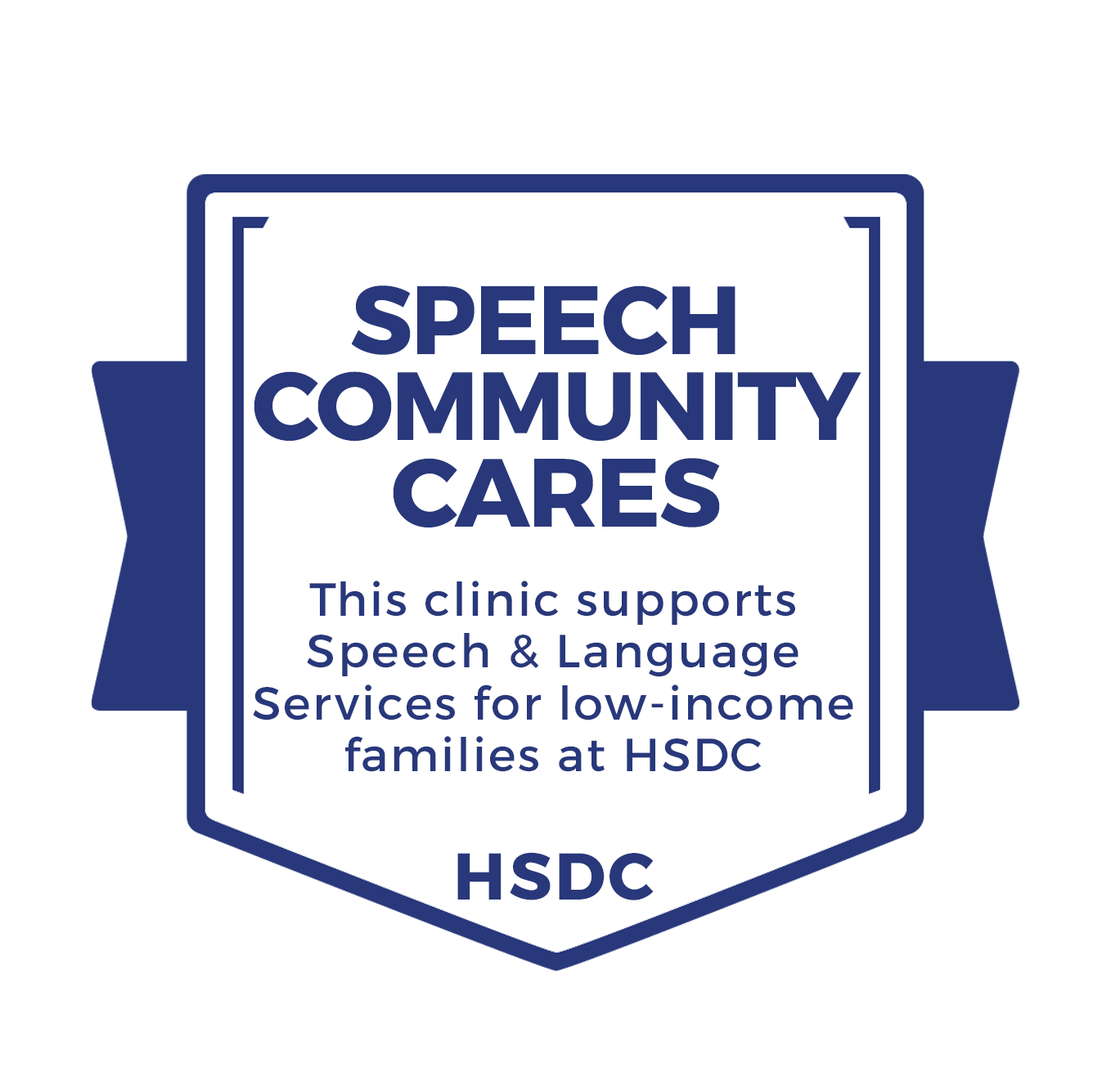 Speech Community Cares Fund Badge