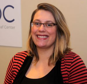 HSDC staff member Anna Dodd