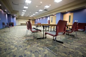 Interior view of Hannah S. Grunbaum Conference Center.