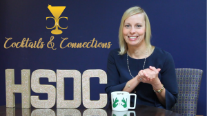 Screenshot of YouTube video with Lindsay Klarman. Discusses Cocktails & Connections 2019.